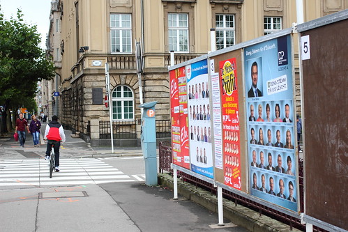 Electorial ads in Luxembourg
