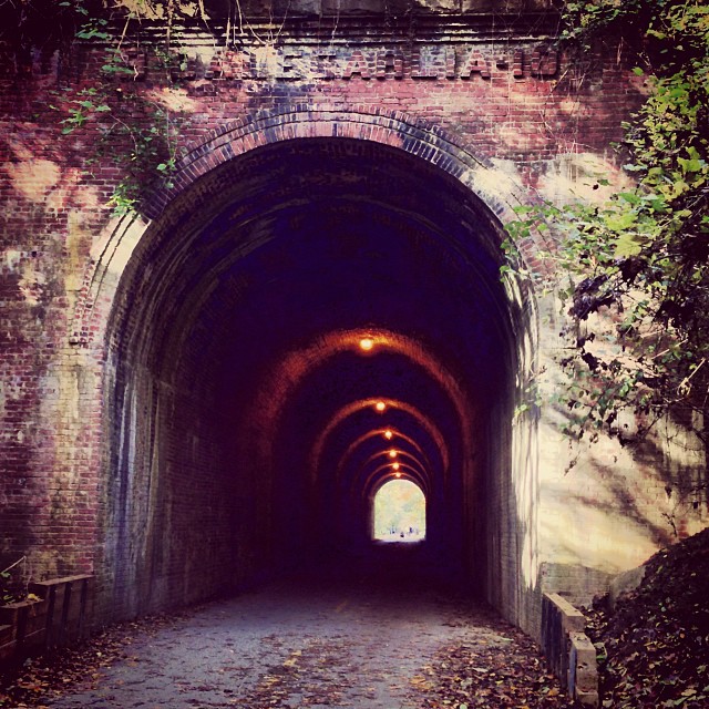 Light at the end of the tunnel #latergram