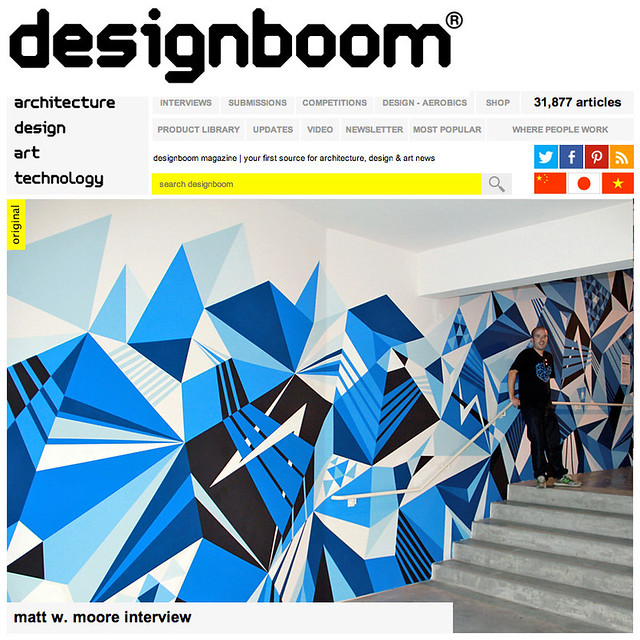 DesignBoom Interview.