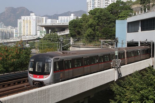 New 'C-Train' EMU in service on the MTR Kwun Tong line