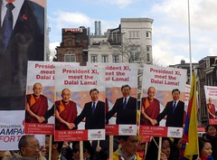 Tibetan Demonstration 22-03-2014