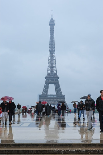 Eiffel Tower from Trocadéro by andiwolfe