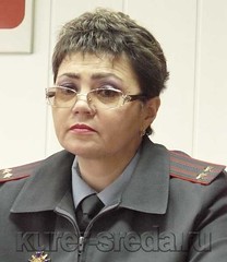 Начальник Штаба ОВД по г. Бердску подполковник Подцепилова И. А.