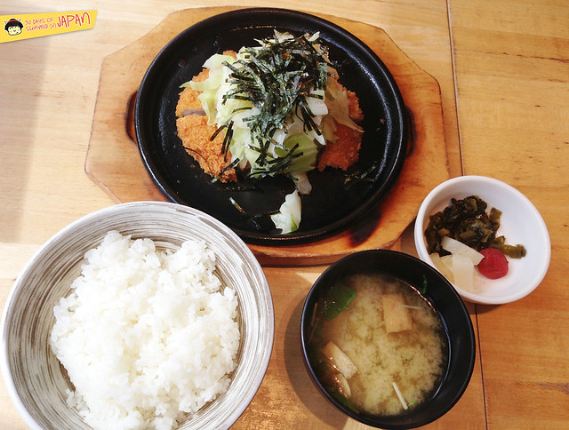 SUZUYA - TONKATSU CYAZUKE set lunch- akibaichi