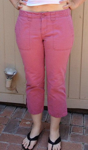 Sorta Sorbetto Top and Pink Pants