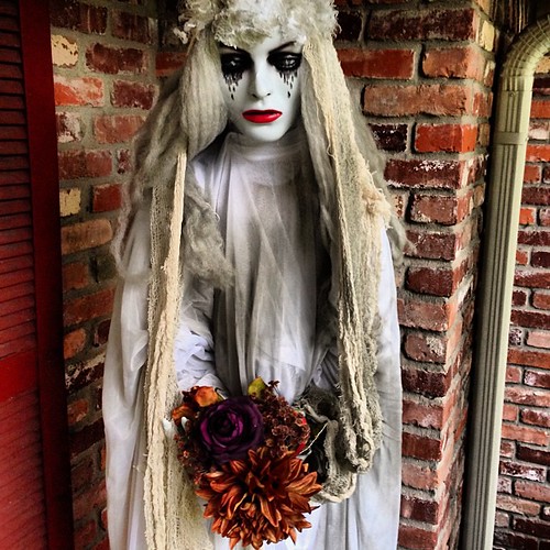 I made her a bouquet today. #halloween