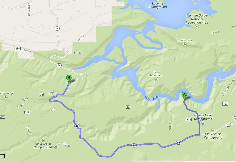 Domingo Día 21 de Julio: Vernal - Flaming Gorge - Grand Teton N. Park - Jackson - 25 días por los parques nacionales del Oeste de USA: un Road Trip de 10500 kms (7)