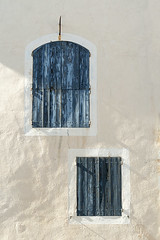 Blue Shutters in Provence, France