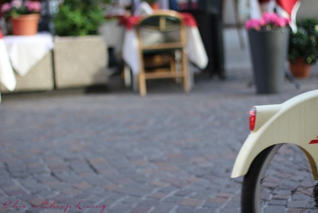 Milan back of bike by Chic n Cheap Living