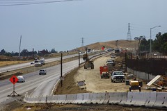 			Klaus Naujok posted a photo:	Highway 4 Widening Contruction Project. Eastward view from Hillcrest Avenue bridge.