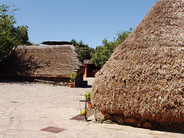 Thatched houses, Pinolere, Tenerife