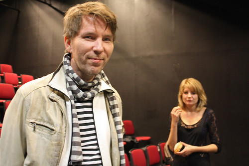 Jan och Emma Palmqvist från Teater Gizmo