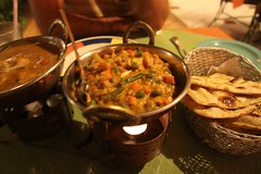 New Year\'s Eve dinner @ an Indian restaurant