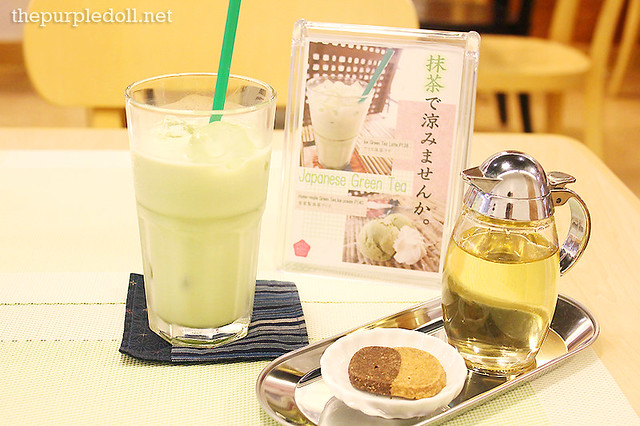 Ice Green Tea Latte (P138)