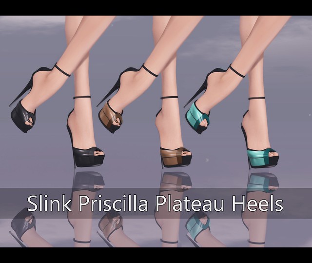 Slink Priscilla Plateau Heels for SHOETOPIA 2013