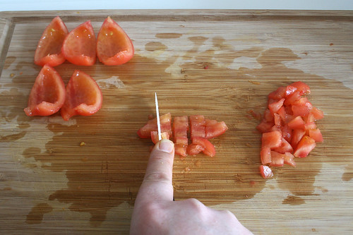 36 - Tomaten würfeln / Dice tomatoes