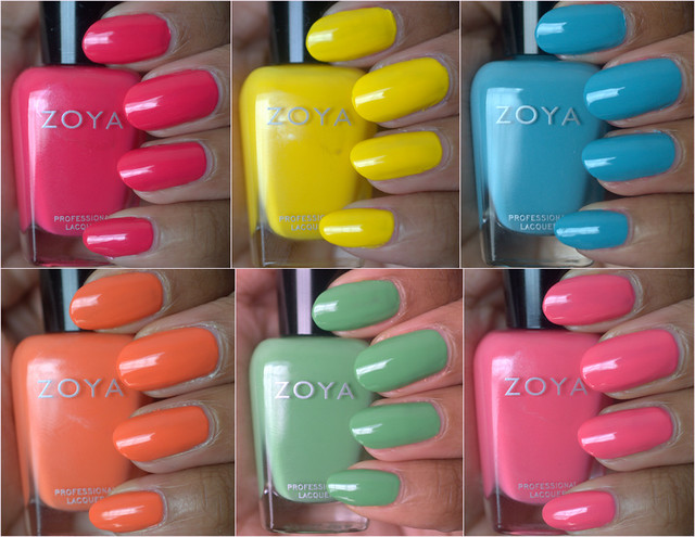 Zoya Stunning nail polish collection