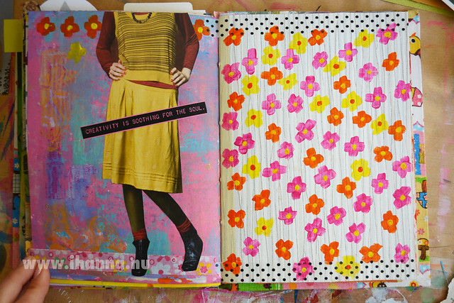 Art Journal: Soothing + Daisy Yellows