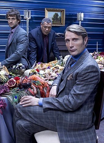 O elenco principal de "Hannibal"