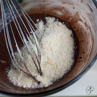 stir in almond mixture
