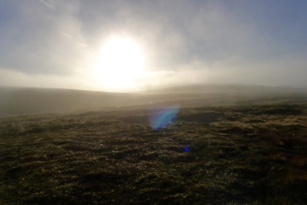 Mist on the Gaick plateau