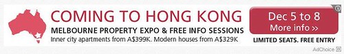 Australian property developer advertising to Hong Kong investors