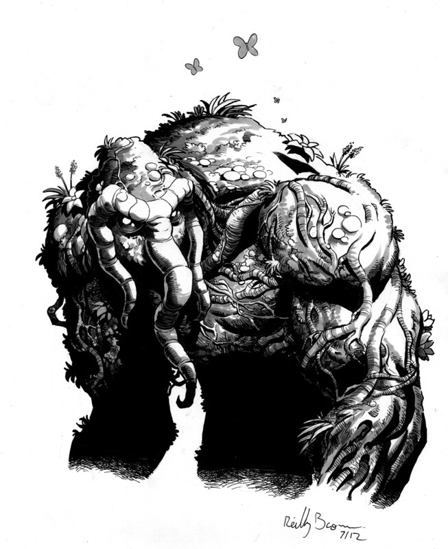 Man-Thing by Reilly Brown 2012