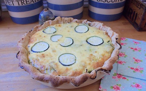Courgette Flan