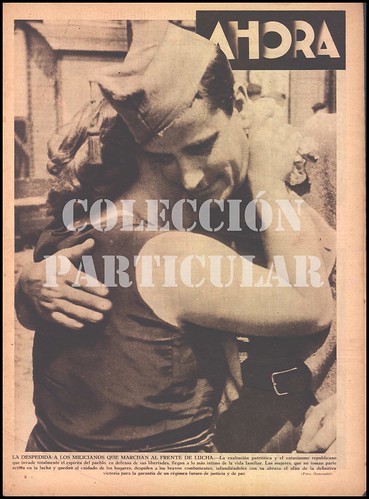 Revista: «Ahora» 6 de agosto de 1936, fotografía firmada por Gonshani, autor: Agustí Centelles i Ossó. by Octavi Centelles