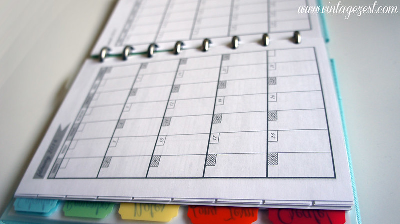 2014 Planner & Free Blog Calendar Printable on Diane's Vintage Zest!