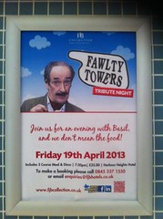 Fawlty Towers night at the Harbour Hotel in Poole Dorset