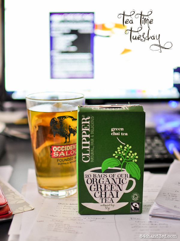 Tea Time Tuesday - Green Chai