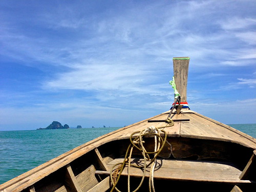 Long Tail Boating in Krabi, Thailand