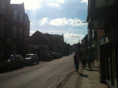 5pm on the streets of Salisbury
