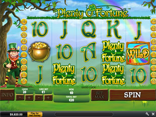  Plenty o'Fortune slot game online review