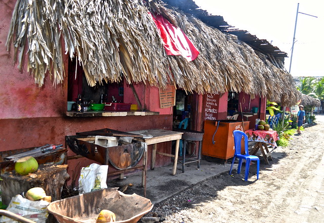 Dining of Monterrico, Guatemala
