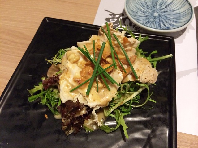 Kurobuta Pork Salad, Omakase @ Sushi Kuu