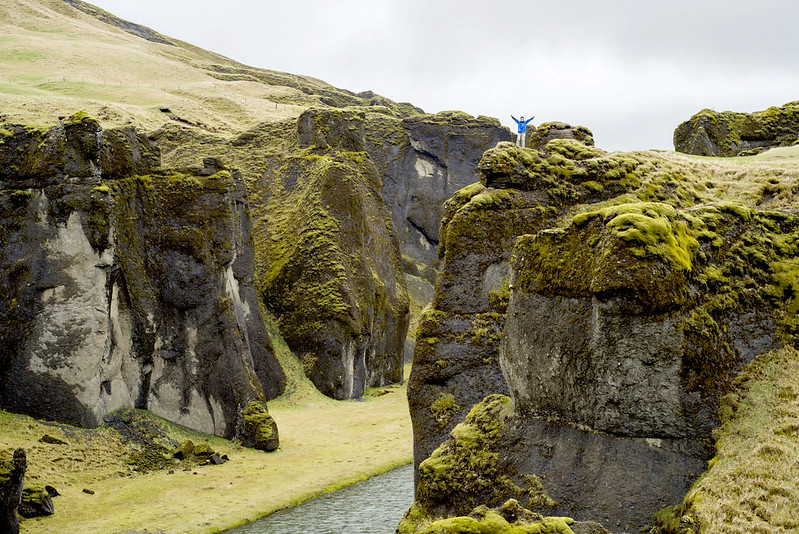 Fjaðrárgljúfur canyon Iceland