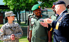 Nigeria Chief of Army Staff visits USARAF