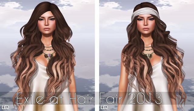Exile at Hair Fair 2013- Glamourpus & Piece of My Heart - Cashmere/ Belleza - Ava for TLC in SK