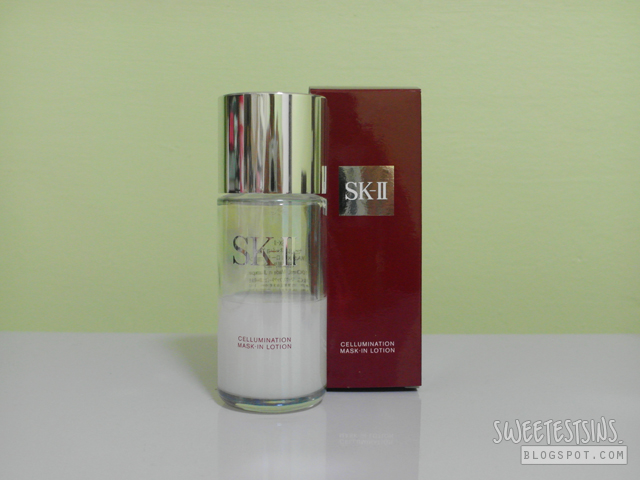skii cellumination mask in lotion