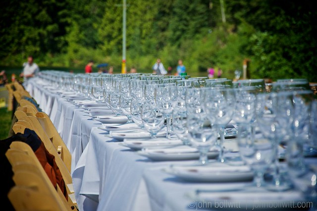 Araxi Long Table Dinner: Lost Lake - August 2013