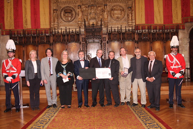 Lliurament de la Medalla d'Or al Mèrit Esportiu a l'Agrupació Excursionista Catalunya