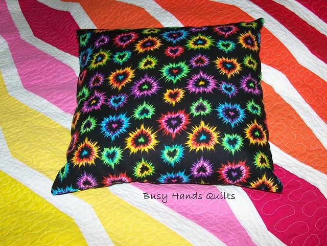 Bright Hearts Pillow Cover