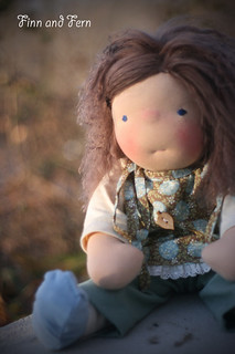Paisley June - a 17 inch Waldorf Inspired Doll