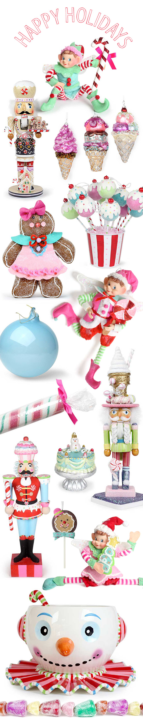 Holiday Decorations from Tinsel and Twirl