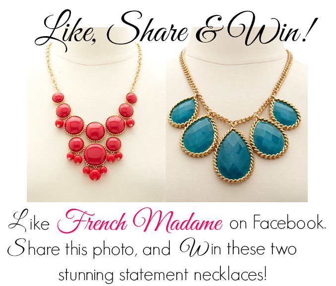 WIN these two necklaces!