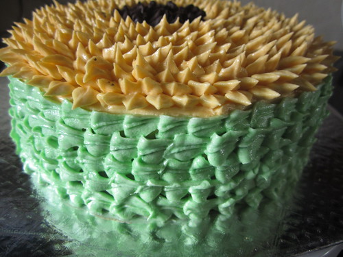 Sunflower Cake Tutorial