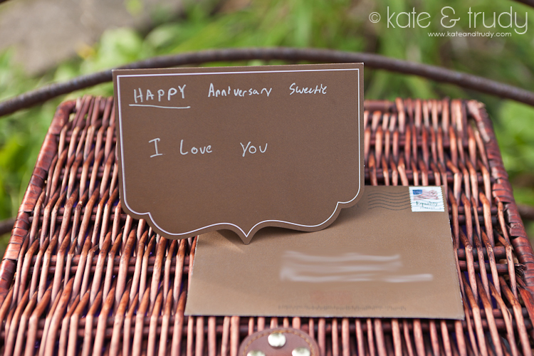Best Anniversary Gift Ever | www.kateandtrudy.com