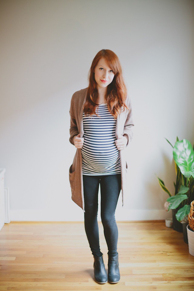 Favorite fall maternity outfit